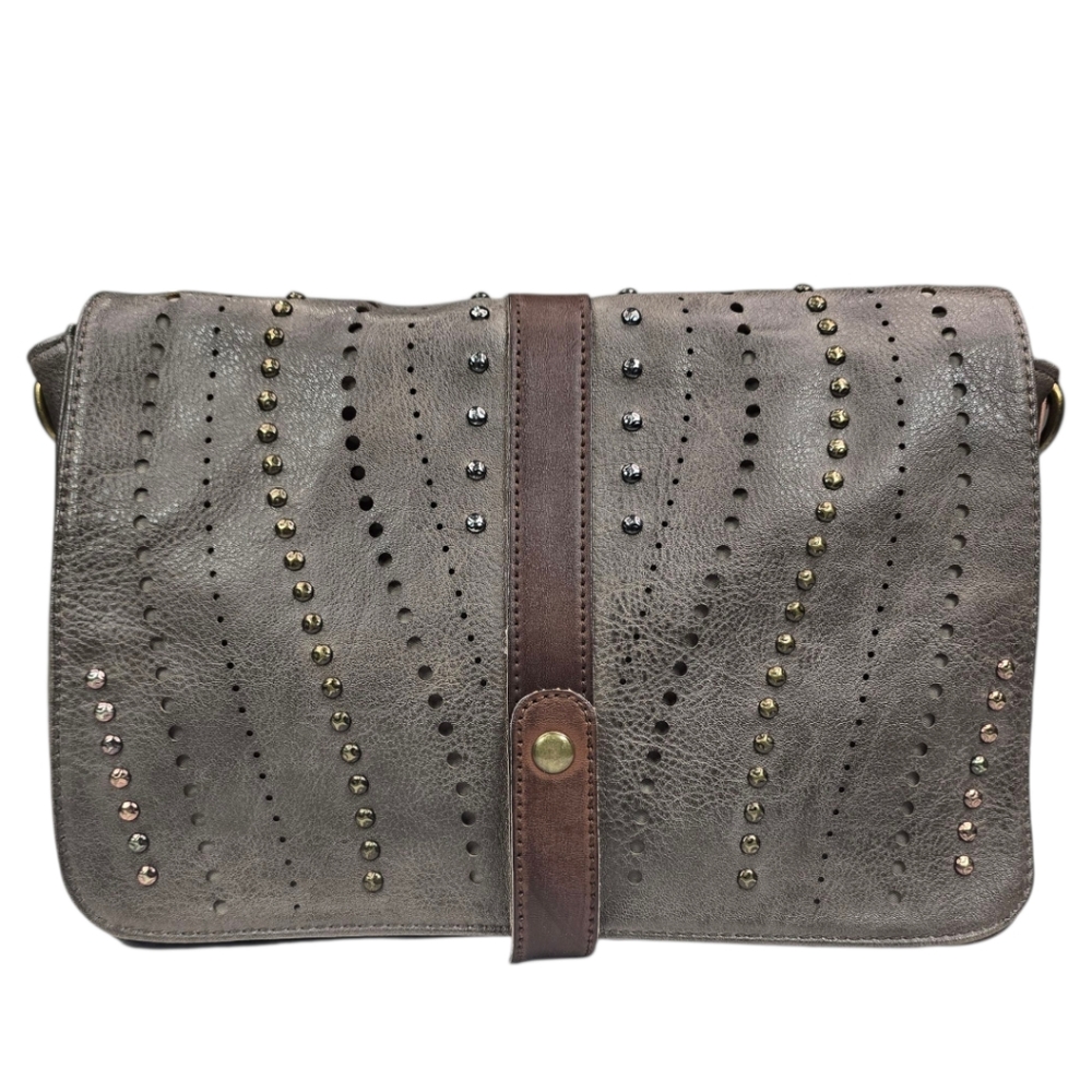 Moda Luxe The Kimberly Vegan Leather Crossbody Bag‎ - Picture 2 of 16
